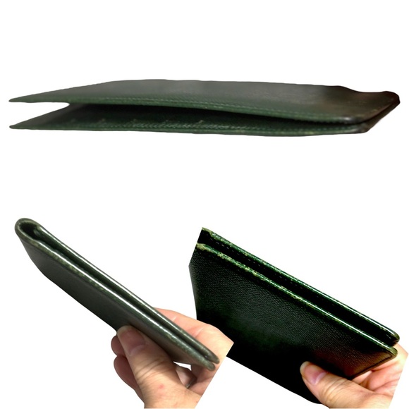 Louis Vuitton Emerald Green Textured Cover LV - Picture 5 of 5